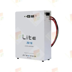 freedom won lite home 20/16 20kwh / 16kwh usable 51vdc (suitable for 48v systems) lithium ion battery lifepo4